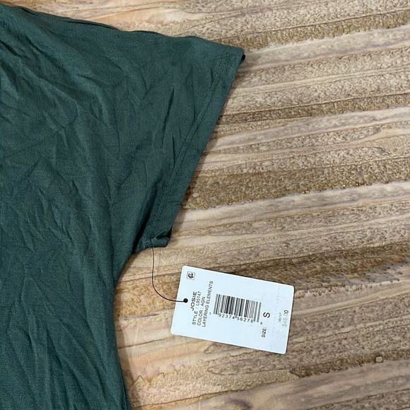 Josie Natori Women's Elements Dolman V-Neck Top-S - Picture 5 of 8